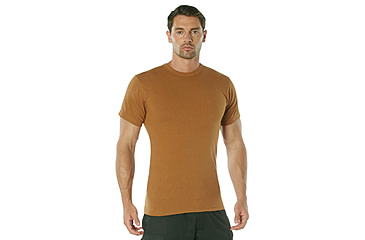 Image of Rothco Heavyweight T-Shirt 5014, XL, Work Brown, 50185-WorkBrown-XL