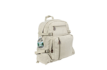 Image of Rothco Jumbo Vintage Canvas Backpack, Khaki, 9262-Khaki