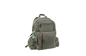 Image of Rothco Jumbo Vintage Canvas Backpack, Olive Drab, 9262-OliveDrab