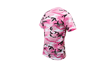 Image of Rothco Kids Camo T-Shirts, Pink Camo, M, 6736-PinkCamo-M