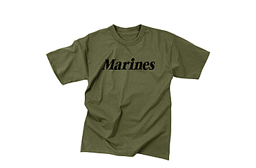 Image of Rothco Kids Marines Physical Training T-shirt, Olive Drab, XL, 66157-OliveDrab-XL