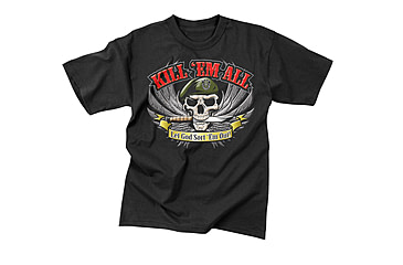 Image of Rothco Kill Em All T-Shirt, 2XL, 66161-2XL