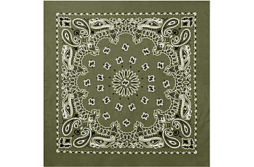 Image of Rothco Large Trainmen Bandanas 27 Inch, Olive Drab, 4349-OliveDrab