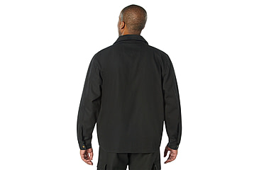 Image of Rothco Lightweight Canvas Work Jacket - Mens, Black, Small, 92530-Black-S
