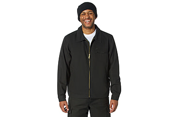 Image of Rothco Lightweight Canvas Work Jacket - Mens, Black, Small, 92530-Black-S