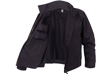 Image of Rothco Lightweight Concealed Carry Jacket - Mens, Black, Large, 59585-Black-L