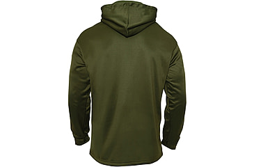 Image of Rothco U.S. Flag Concealed Carry Hoodie - Men's, Olive Drab, Small, 8091-OliveDrab-S