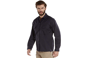 Image of Rothco Lightweight Tactical Shirt - Mens, Midnight Navy Blue, Small, 10735-MidnightNavyBlue-S