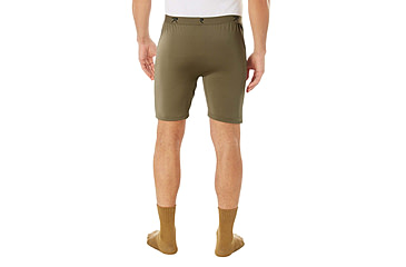 Image of Rothco Long Length Moisture Wicking Performance Boxer Shorts, Coyote Brown, Small, 613902037809