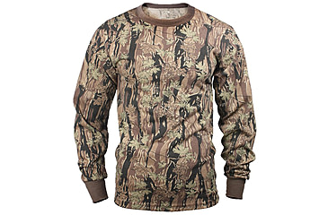 Image of Rothco Long Sleeve Camo T-Shirt, Smokey Branch Camo, Small, 6770-SmokeyBranchCamo-S