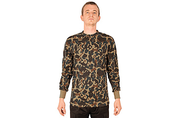 Image of Rothco Long Sleeve Henley T-Shirt - Mens, Fred Bear Camo, Medium, 21050-FredBearCamo-M