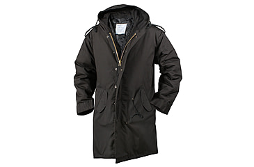 Image of Rothco M-51 Fishtail Parka, Black, M, 9464-Black-M