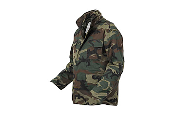 Image of Rothco M-65 Camo Field Jacket, Woodland Camo, 5XL, 8431-WoodlandCamo-5XL
