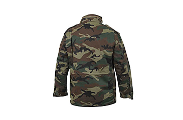 Image of Rothco M-65 Camo Field Jacket, Woodland Camo, 5XL, 8431-WoodlandCamo-5XL