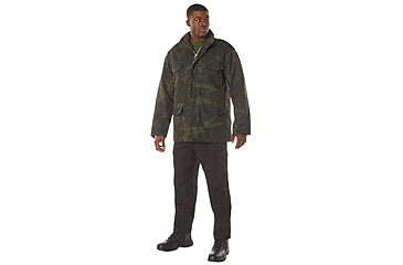 Image of Rothco M-65 Camo Field Jacket, XL, Camo, 12085-MidnightWoodlandCamo-XL