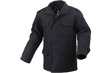 Image of Rothco M-65 Field Jacket - Mens, Black, Extra Small, 8444-Black-XS