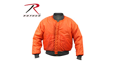 Image of Rothco MA-1 Flight Jacket, Black, Small, 7324-Black-S