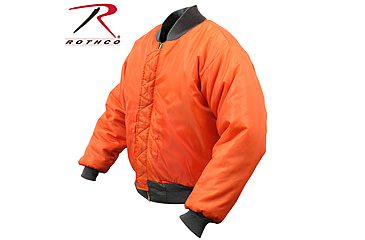 Image of Rothco MA-1 Flight Jacket, Black, Small, 7324-Black-S