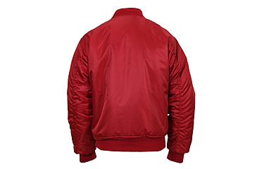 Image of Rothco MA-1 Flight Jacket, Red, Small, 7474-Red-S