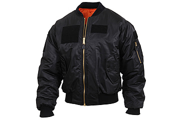 Image of Rothco MA-1 Flight Jacket with Patches, Sage Green, 4XL, 72420-SageGreen-4XL