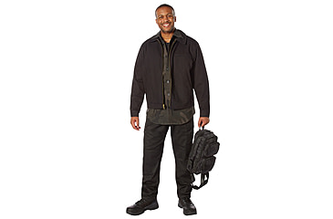 Image of Rothco Midnight Camo Flannel Shirt - Mens, Midnight Black Camo, Small, 47310-MidnightBlackCamo-S