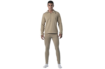 Image of Rothco Military E.C.W.C.S. Generation III Mid-Weight Bottoms - Men's, Small, Desert Sand, 69024-240