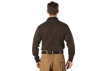 Image of Rothco Mock Turtleneck - Men's, Dark Brown, Extra Large, 34065-DarkBrown-XL