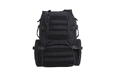 Image of Rothco Multi-Chamber MOLLE Assault Pack, Black, 25500-Black