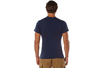 Image of Rothco NAVY T-Shirt - Navy Blue, Small, 10866-S