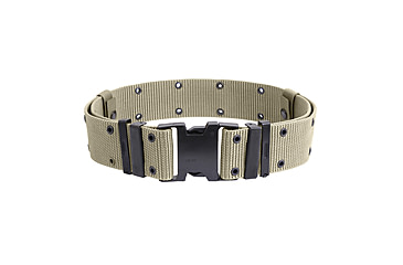 Image of Rothco New Issue Marine Corps Style Quick Release Pistol Belts, Khaki, M, 9040-Khaki-M