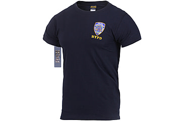 Image of Rothco Officially Licensed NYPD Emblem T-shirt, Mens, Navy Blue, Medium, 6656-613