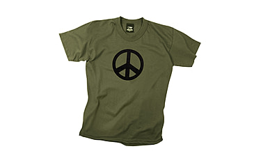 Image of Rothco Peace T-Shirt - Men's, Olive Drab, 3XL, 60059-3XL