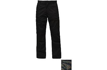 Image of Rothco Relaxed Fit Zipper Fly BDU Pants, Tiger Stripe Camo, Large, 35-39in Waist, 11440-TigerStripeCamo-L35-39Waist