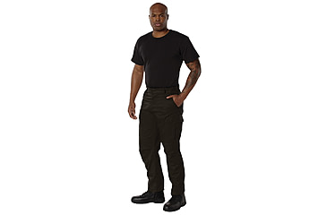 Image of Rothco Rip-Stop BDU Pants, Black, 5XL 55in-59in, 20064