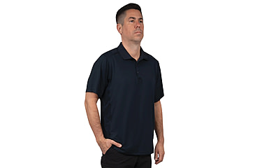 Image of Rothco Short Sleeve Tactical Performance Polo - Men's, Dark Navy, Small, 77330-DarkNavy-S