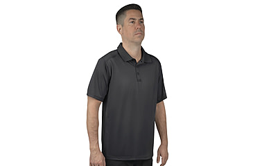 Image of Rothco Short Sleeve Tactical Performance Polo - Men's, Charcoal Grey, 3XL, 77340-CharcoalGrey-3XL