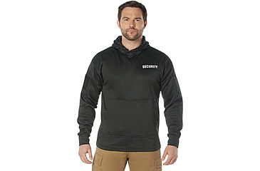 Image of Rothco Security Concealed Carry Hoodie, Black, S, 2060-Sm