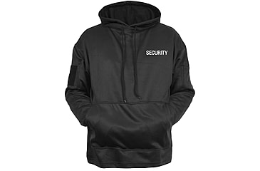 Image of Rothco Security Concealed Carry Hoodie, Black, S, 2060-Sm
