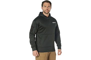 Image of Rothco Security Concealed Carry Hoodie, Black, S, 2060-Sm