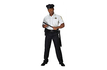 Image of Rothco Short Sleeve Uniform Shirt, White, M, 30015-White-M
