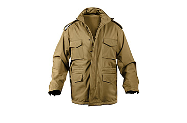 Image of Rothco Soft Shell Tactical M-65 Field Jacket, Coyote Brown, XL, 5244-CoyoteBrown-XL