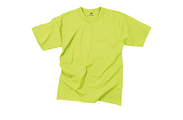 Image of Rothco Solid Color Poly/Cotton Military T-Shirt - Mens, Extra Large, Heather Blue, 66680-HeatherBlue-XL