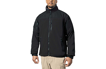 Image of Rothco Spec Ops Tactical Fleece Jacket, Black, Extra Small, 96670-Black-XS