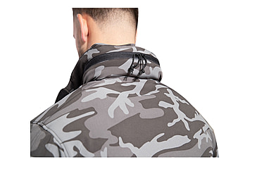 Image of Rothco Special Ops Soft Shell Jacket - Mens, Black Camo, Medium, 97675-BlackCamo-M