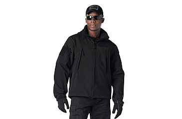 Image of Rothco Special Ops Soft Shell Jacket - Mens, Black, Small, 9767-Black-S