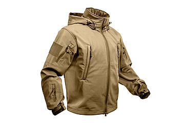 Image of Rothco Special Ops Soft Shell Jacket - Mens, Coyote Brown, Large, 9867-CoyoteBrown-L
