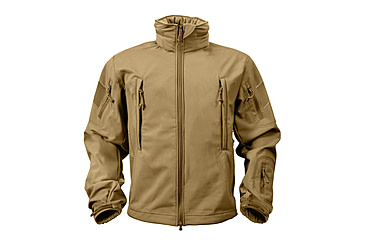 Image of Rothco Special Ops Soft Shell Jacket - Mens, Coyote Brown, Large, 9867-CoyoteBrown-L