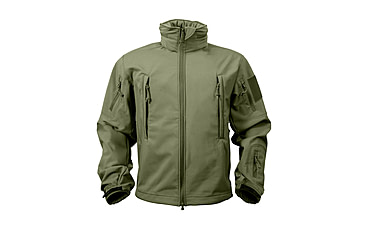Image of Rothco Special Ops Soft Shell Jacket - Mens, Olive Drab, Small, 9745-OliveDrab-S