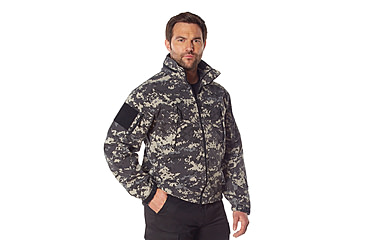 Image of Rothco Special Ops Soft Shell Jacket - Mens, Subdued Urban Digital Camo, Large, 98701-SubduedUrbanDigitalCamo-L