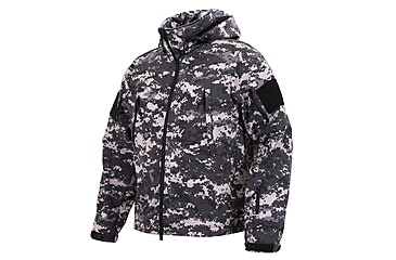 Image of Rothco Special Ops Soft Shell Jacket - Mens, Subdued Urban Digital Camo, Large, 98701-SubduedUrbanDigitalCamo-L
